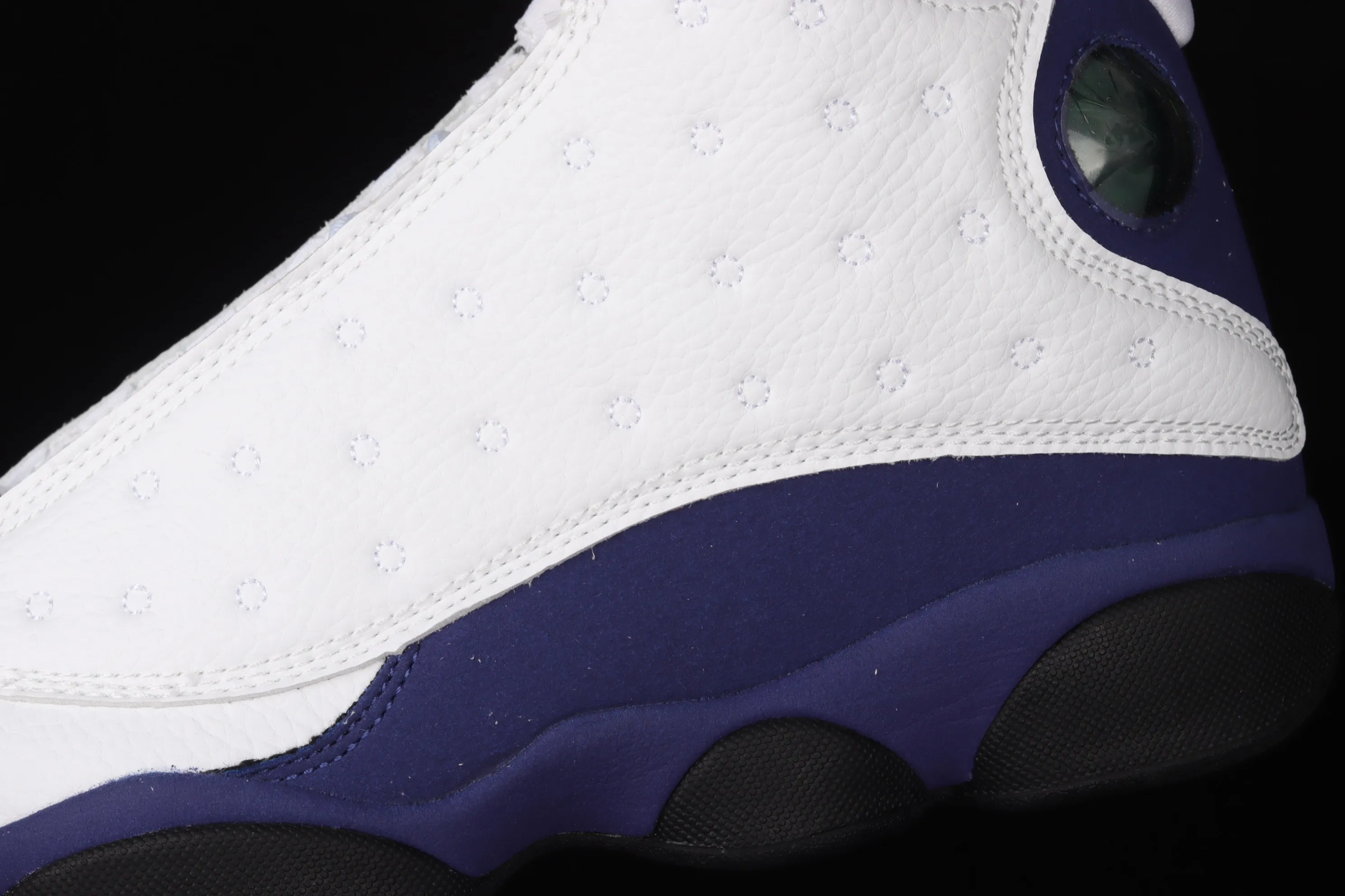 All categories Air Jordan Jordan series basketball shoes Air Jordan 13 G version Air Jordan 13 Retro AJ13 white and purple 414571-105